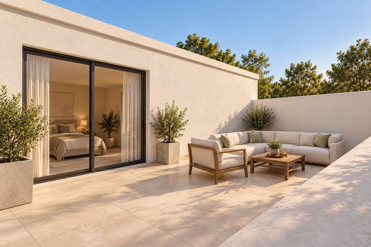 NH160 · Terraza superior
